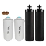 4 Pcs Water Filter Compatible With Berkey Bb9-2 Black Filters & Pf-2. Fixed Price $49.99.