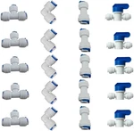 Liimevvon 1/4" Od Quick Connect Push In To For Ro Water Reverse Osmosis. Fixed Price $15.99.