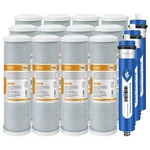 Ro Membrane Carbon Water Filter For Ge Gxrm10rbl Gxrm10g Reverse Osmosis Systems. Fixed Price $39.99.