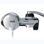 Pur Plus Faucet Mount Filtration System, Chrome. Fixed Price $19.95.
