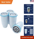 Zerowater Zr-004 Replacement Filter Cartridges 4 Pack. Fixed Price $103.97.