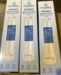 3- Phily Mex Pkd022 Refrigerator Water Filter Sealed. Fixed Price $28.00.