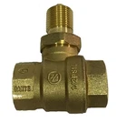Dante Products Straight Quarter Turn Ball Valve, 3/4", Brass (bvs2). Fixed Price $18.18.