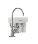 New Aquasana Under Sink 3-stage H2o Filter System Brushed Nickel Aq-5300 Nib. Fixed Price $149.74.