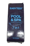 Easytest 7-way Pool Test Strips 150 Water Chemical Testing Hot Tub & Spa. Fixed Price $12.99.