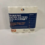 Aquaboon String Wound Water Filter Cartridge 10" X 4", 1 Micron Replacement Set. Fixed Price $27.99.