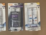 Hdx Fmf-8 Refrigerator Water Filter 2-pack Fits Frigidaire Open Box. Fixed Price $17.00.