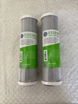 2 Essence Genuine Apec Premium 10" Coconut Carbon Block Filter, Fi-es-cab10, New. Fixed Price $19.00.