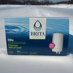 Brita Elite Faucet Mount Replacement Filter 3 Cartridges Removes Lead & Bpa Free. Fixed Price $24.00.