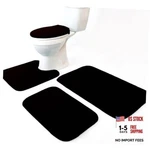 Madeals Memory Foam Bathroom Rugs Set 4 Piece With Toilet Lid Cover And Rug. Fixed Price $58.75.