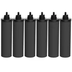6xactivated Carbon Water Filter Blk Purification Element Fstainless Steel System. Fixed Price $89.99.