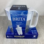 Brita 5-cup Standard Bpa Free Water Filter Pitcher White W One. Fixed Price $19.99.
