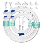 Nsf Certified Water Line Tubing & Fittings For Ro Filter, 30 Pcs + 60 Ft. Fixed Price $50.61.