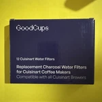 12 Pack Water Filters For Cuisinart Coffee Makers By - Replacement Charcoal W.... Fixed Price $14.99.