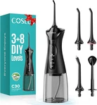 Coslus Water Dental Flosser Pick For Teeth C30(fc5360): 4 Modes Cordless Portabl. Fixed Price $53.99.