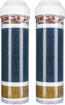 2x Rf-1050 Alkaline Water Filter Kdf55 - Catalytic Carbon Replacement Cartridge. Fixed Price $68.99.