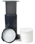 500-count Round Disposable Paper Filters For Aeropress Coffee Makers. Fixed Price $10.18.