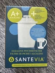 Santevia - Mineralized Alkaline Water Pitcher Filter 1 New Sealed. Fixed Price $14.99.