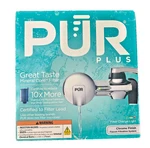 Pur Plus Horizontal Faucet Mount Filtration System Pfm400h - Chrome, Fits Most. Fixed Price $23.00.