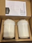 2 Pack Amazon Basics Replacement For Ge Mwf Refrigerator Water Filter Cartridges. Fixed Price $14.85.