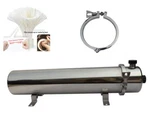 Intbuying Ultrafiltration Membrane Filter 2000l/h Ss W/ Pvdf. Fixed Price $168.35.