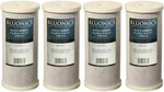 Bluonics 4 Pcs Cto Carbon Block Water Filters 4.5" X 10" Whole House Cardridges. Fixed Price $79.00.