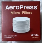 Aeropress Replacement Filters Coffee / Espresso Maker Micro 350 Pack. Fixed Price $14.98.