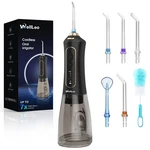 Wellleo Water Flosser Cordless Oral Irrigator 5 Modes 300ml Ipx7. Fixed Price $31.49.