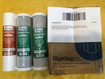 Ispring F3cto 10 Inch Water Filter Cartridge Kit - One Fp15 And Two Fc15 Filters. Fixed Price $39.99.