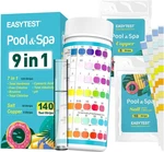 Easytest 9-way Pool Test Strips, 140 Strips For Hot Tub And Spa, Accurate Testa2. Fixed Price $25.99.