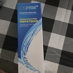 Icepure Rwf4700ab Refrigerator Water Filter, 200 Gallons, White/blue. Fixed Price $36.00.