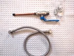 Franke Triflow Water Filtration System Shut Off Valve & Hose Replacement Parts. Fixed Price $44.99.