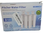 Aquacrest Model: Aqk-cf06a 3 Filter Cartridges For Brita. Fixed Price $9.74.