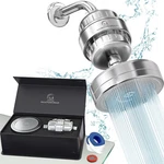 Aquahomegroup - Filtered Shower Head & 20 Stage Filter, Chrome. Fixed Price $71.17.