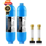Lifefilter Rv Inline Water Filter With 2 Count Flexible Hose Protector. Fixed Price $39.98.