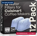 12 Pack Water Filters For Cuisinart Coffee Makers By - Replacement Charcoal Wat. Fixed Price $14.43.