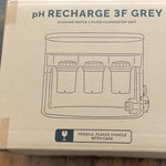 Invigorated Water Ph Recharge 3f Grey Countertop Alkaline 3-stage 3.3 Gal. Fixed Price $69.99.