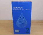 Percola Refrigerator Water Filter Pcl -20, Set Of 2, Open Box. Fixed Price $16.99.