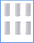 6 Cto Water Filters 10"x4.5" Big Blue Whole House Coconut Shell Carbon Block. Fixed Price $126.63.