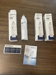 Crystala Cf14 Refrigerator Water Filters - New Lot Of 3 Sealed In Box. Fixed Price $18.00.