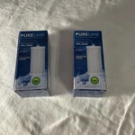 Pureline Refrigerator Water Filters # Pl-1000 Set Of 2 Bpa Free Replaces Wf1cb. Fixed Price $11.98.