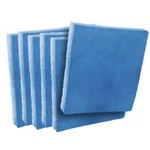 (6) 18 X 30 1 Filter Pads Blue / White Polysynthetic 2-stage Media. Fixed Price $51.95.