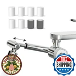 Frizzlife Splash-proof Sink Faucet Extender Filter 99% Chlorine Reduction 1080. Fixed Price $44.98.