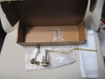 Kingston Brass Ktpl2 - Front Mount Toilet Tank Lever, Porcelain/gold. Fixed Price $32.99.