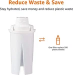 Pitcher Water Filter, Replacement For Brita, Wellblue, Of Life. Fixed Price $9.98.