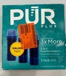 Pur Plus Water Pitcher Dispenser Filter 3-pack Lead Reduction Blue New-crf-950z. Fixed Price $23.49.