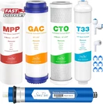 Simpure 5-stage Reverse Osmosis Replacement Filter Set With 75 Gpd Ro Membrane,. Fixed Price $60.23.