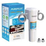 Pureplus Under Sink Water Filter, 22000 Gallons, 99.99% Chlorine Reduction, Nsf/. Fixed Price $65.76.