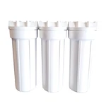 White Filter Housing For Reverse Osmosis 10" X 2.5" Pentek 3pk Part #. Fixed Price $108.99.