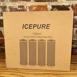 Icepure 1 Micron 2.5" X 10" Whole House Cto 10 Carbon Sediment Water Filter 4-pk. Fixed Price $22.99.